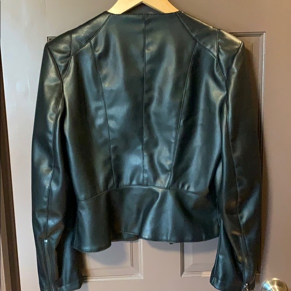 Zara Faux Leather Jacket - Picture 8 of 8